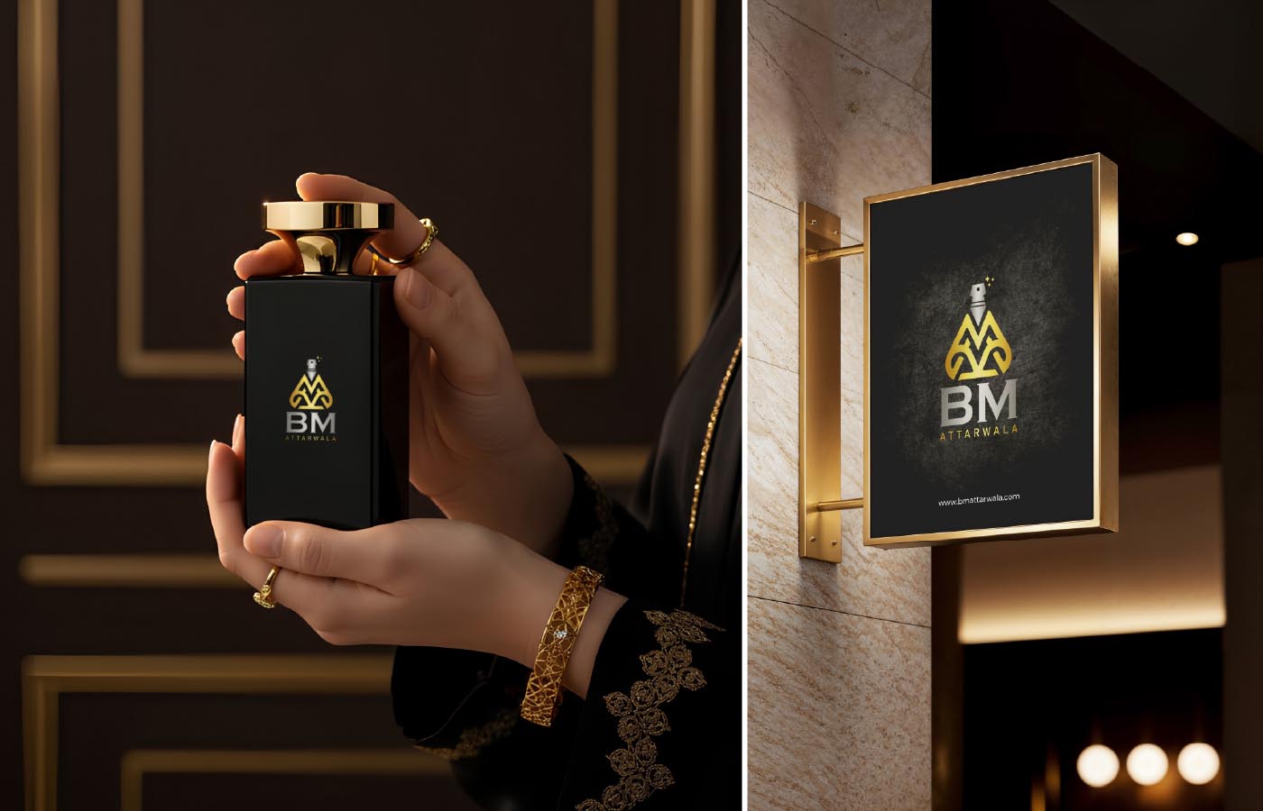 BM Attarwala Luxury Attar Perfume Brand Identity 10