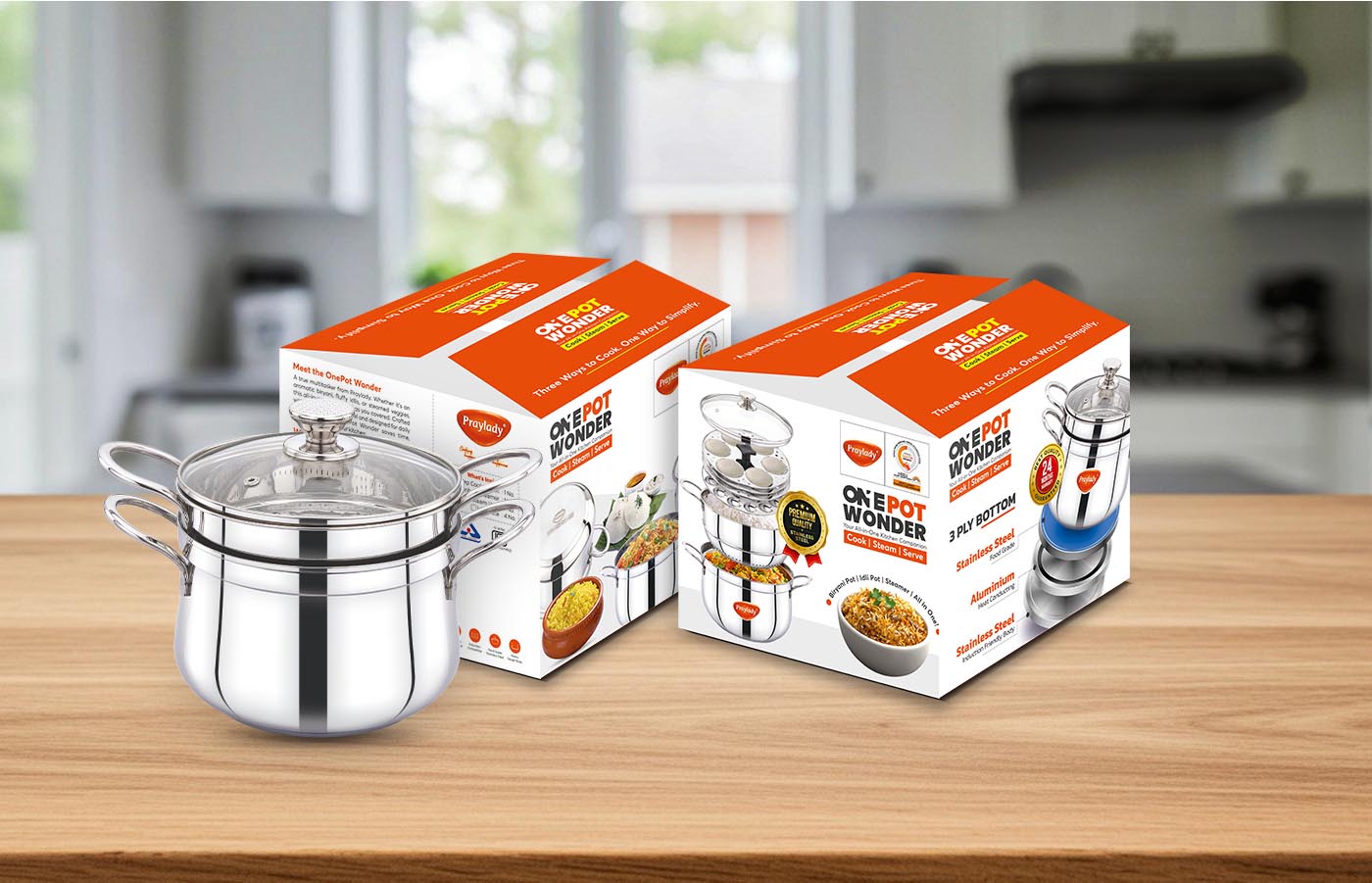 Praylady Cookware Packaging Design 12