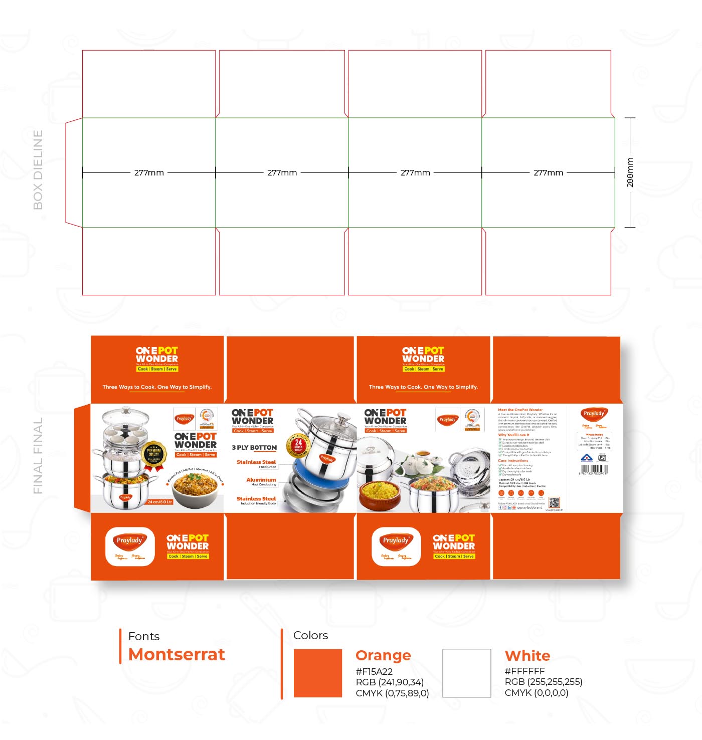 Praylady Cookware Packaging Design 13
