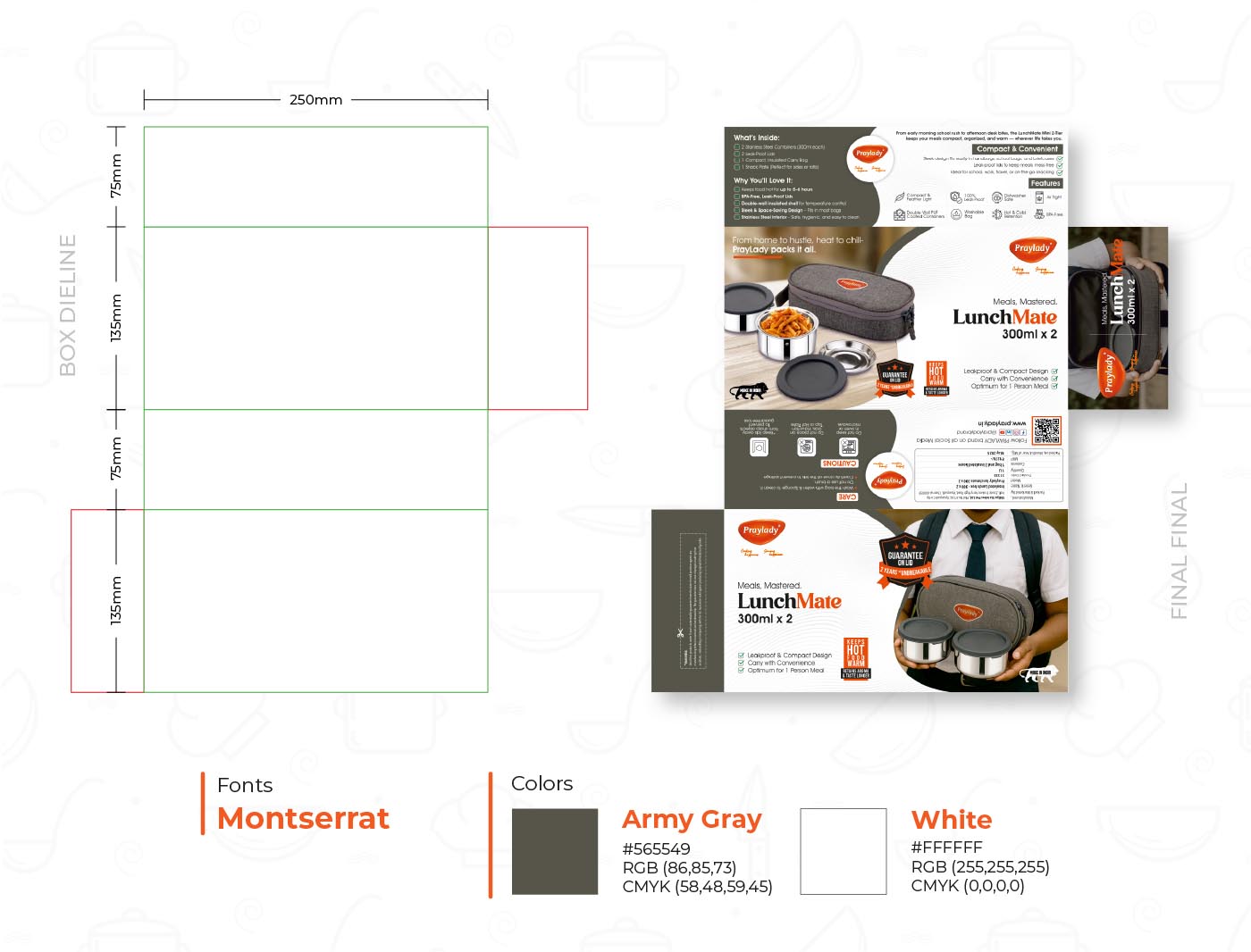 Praylady Cookware Packaging Design 16