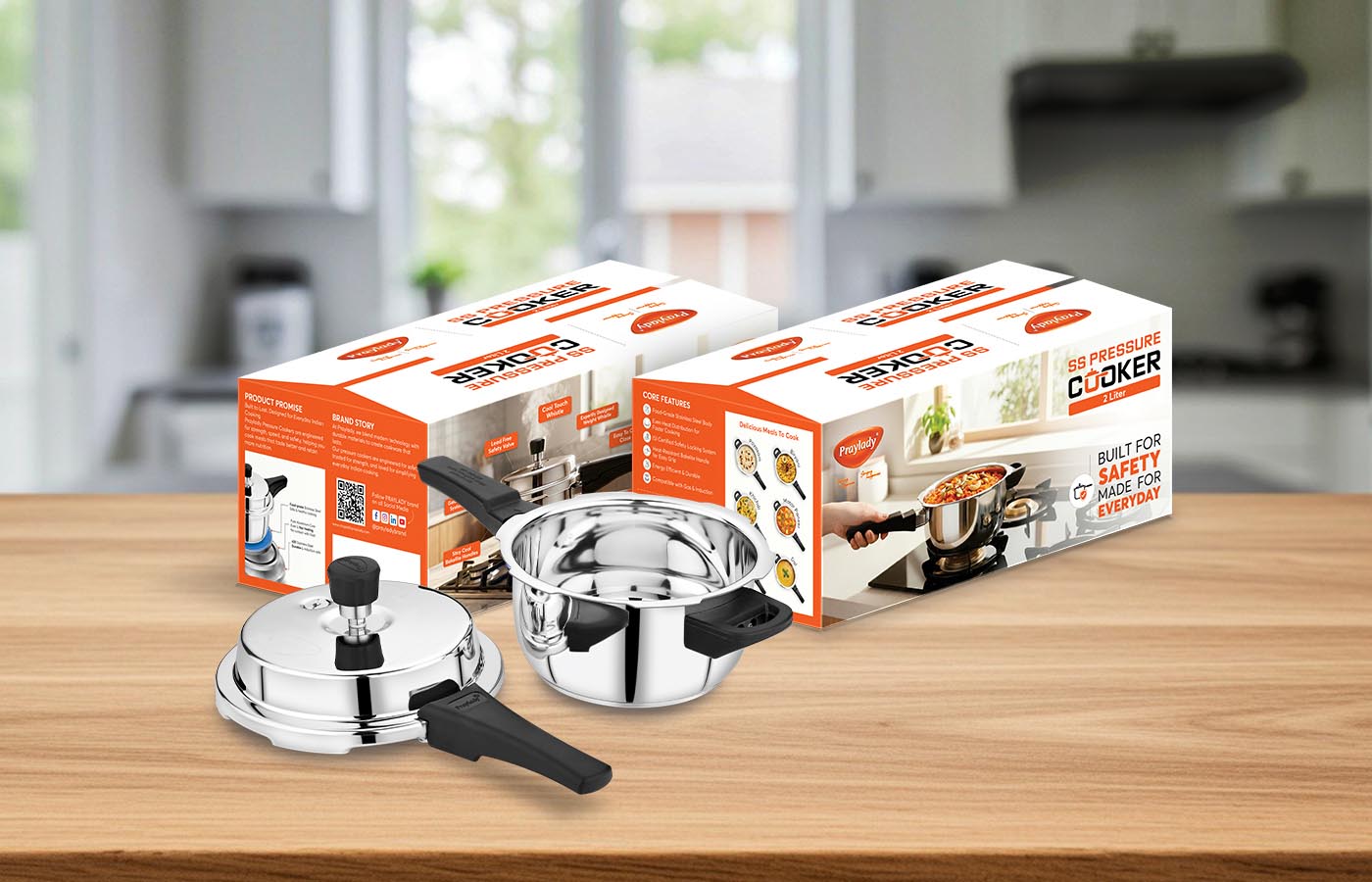Praylady Cookware Packaging Design 3