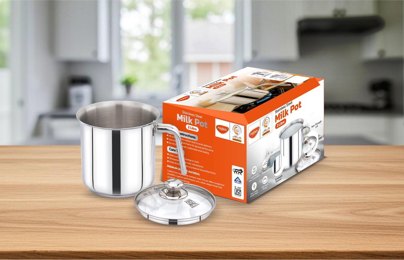Praylady Cookware Packaging Design 9