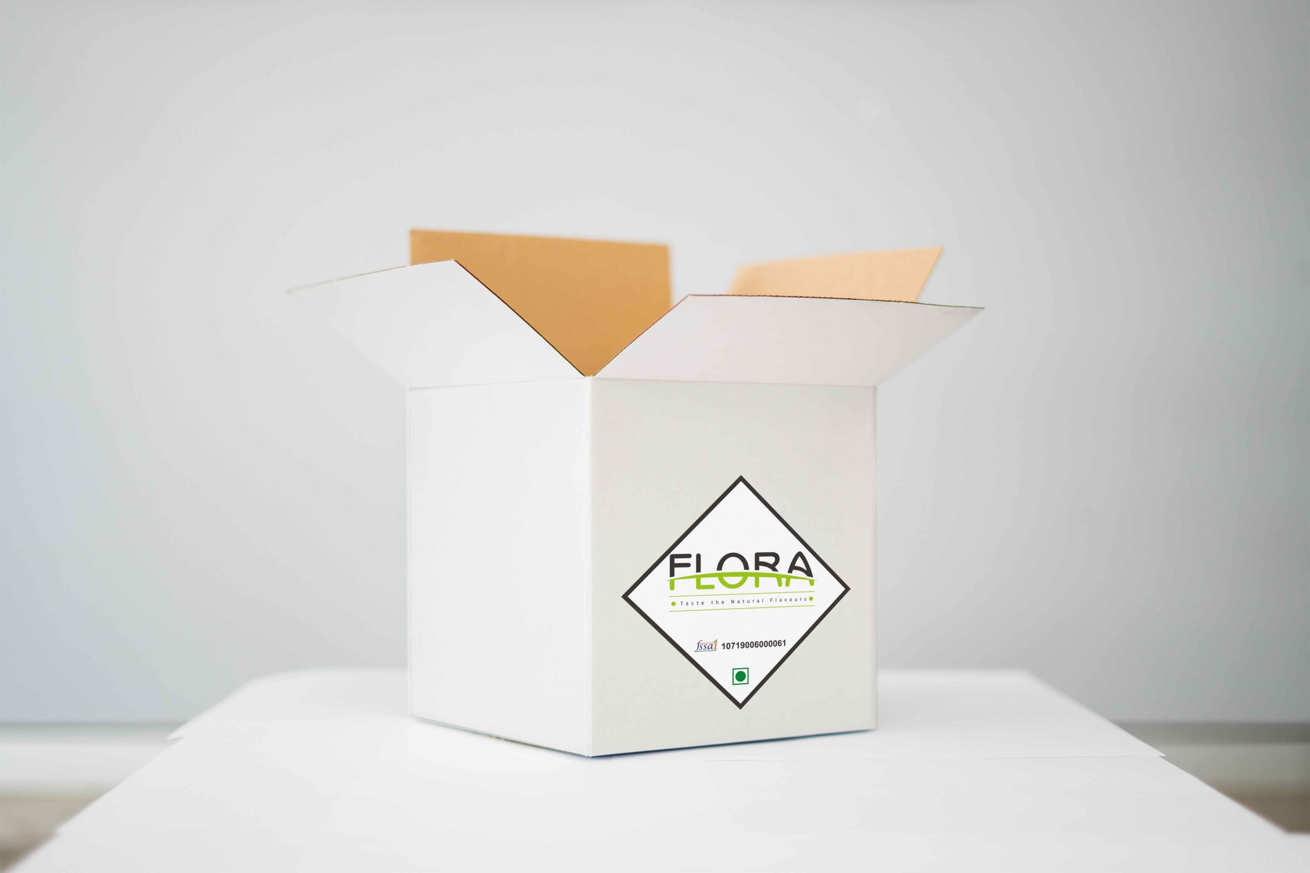 Food company flora sticker design by Badri Design