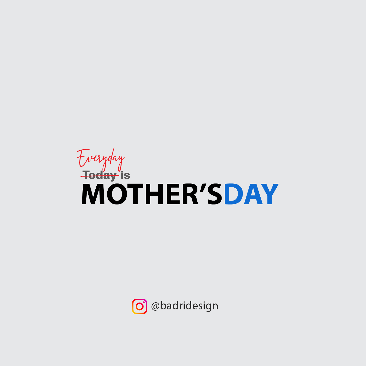 Mother's day topical content creation by Badri Design