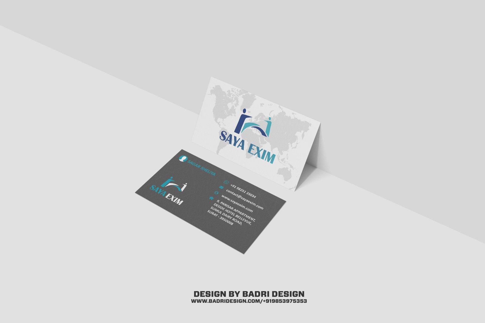 Saya Exim creative world business design Badri design
